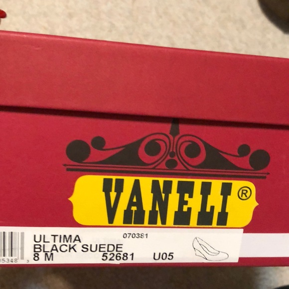 Van Eli Ultima black suede wedge - Picture 8 of 8